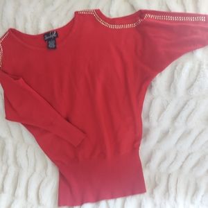 Gorgeous Cold Shoulder Sweater